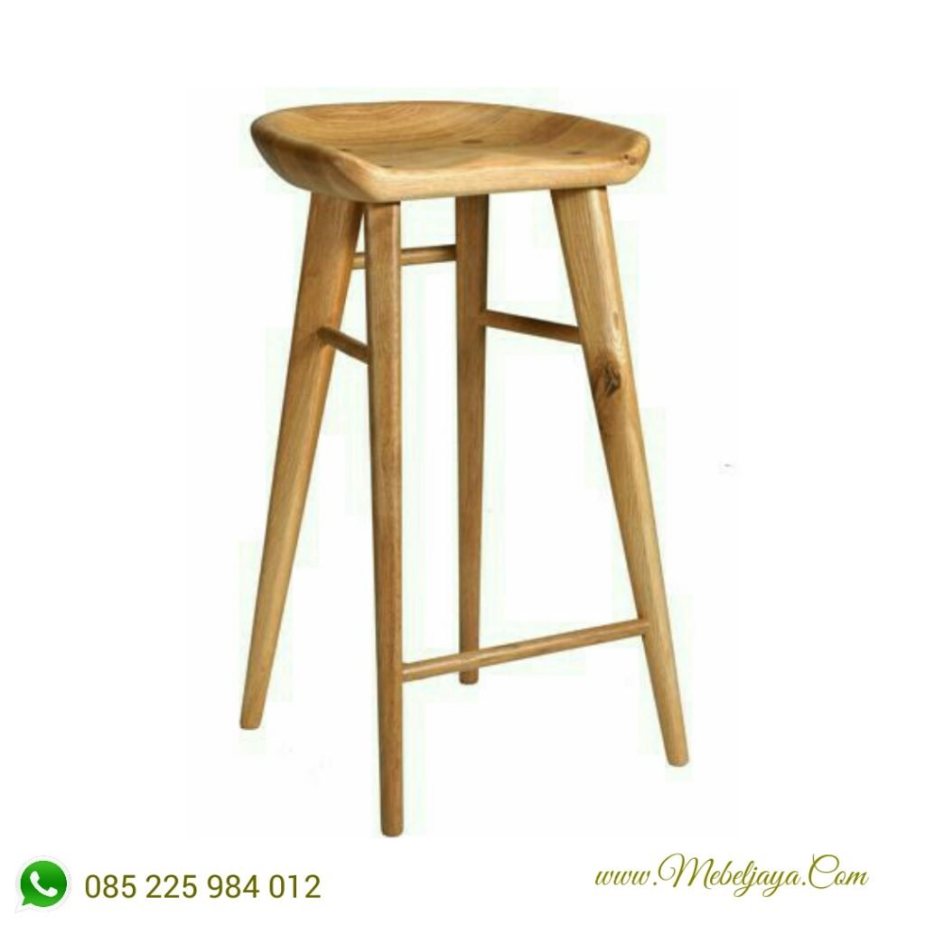 bar stool kayu jati murah