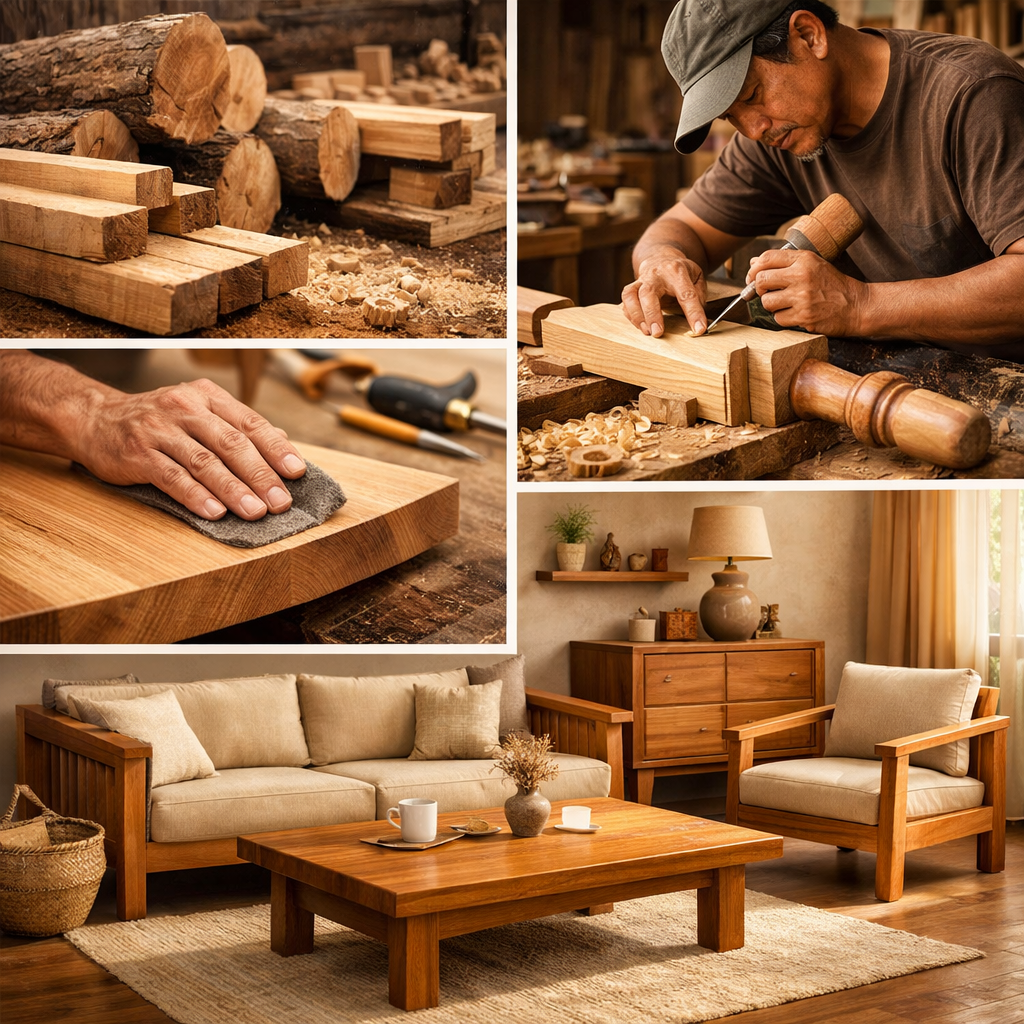 Cerita di Balik Mebel: Dari Kayu hingga Kenyamanan